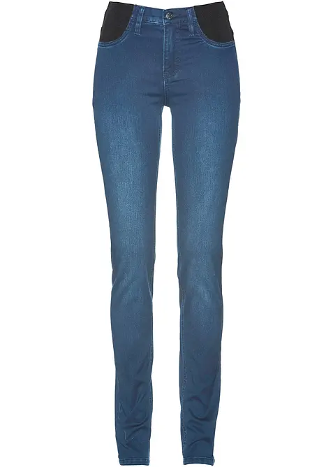 Jean skinny taille mi-haute, extensible, bonprix