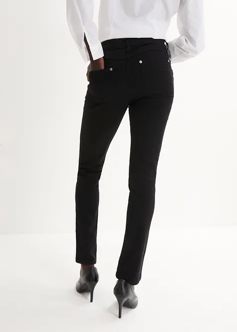 Jean slim taille mi-haute, très extensible, bonprix