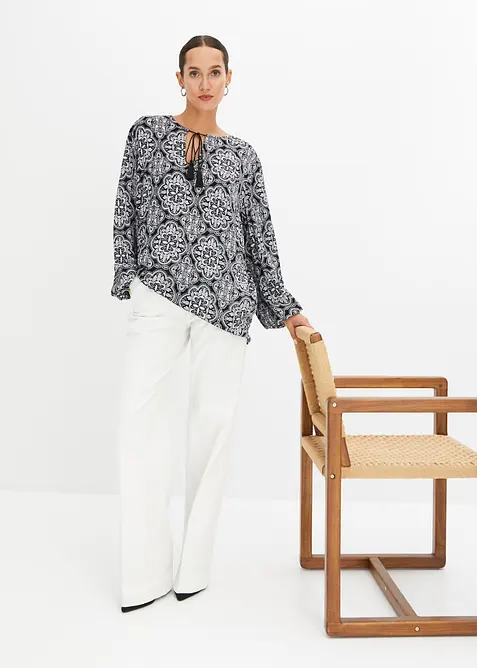 Blouse texturée, bonprix