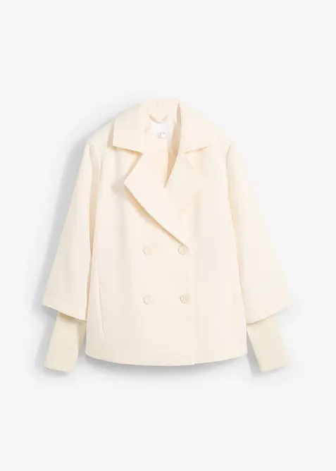 Caban avec manches en maille, bonprix