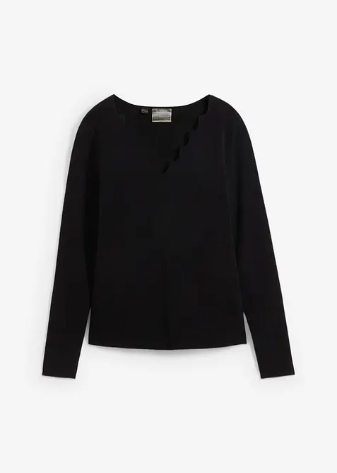 Pull en fine maille douce, bonprix