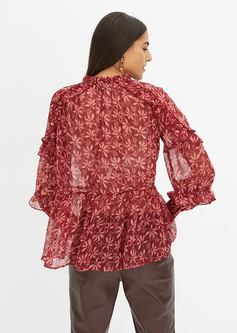 Blouse en mousseline, bonprix