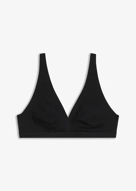 Soutien-gorge bralette coton sans armatures, bonprix