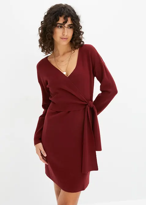 Robe en maille de viscose mélangée, bonprix