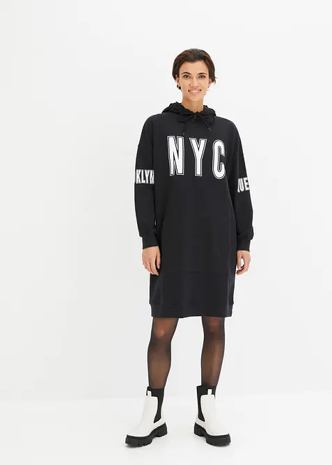 Robe en molleton 100% coton, bonprix