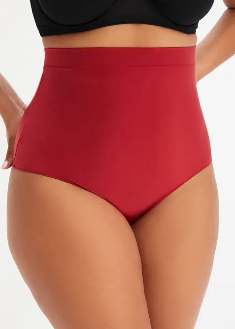 Lot de 2 strings sculptants en mati&egrave;re brillante, maintien l&eacute;ger, bonprix