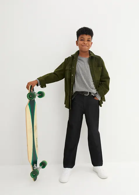 Jean ample à taille réglable, droit, bonprix