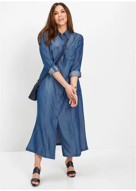 Robe-chemise en TENCEL&trade; Lyocell, bonprix