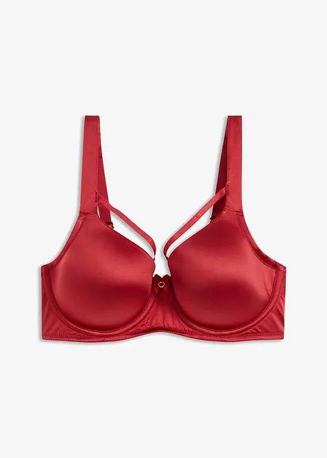 Soutien-gorge à coques en matière brillante, bonprix