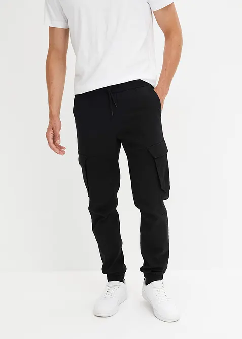 Pantalon jogger cargo droit, Regular, bonprix