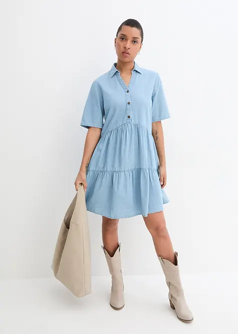 Robe en jean, bonprix