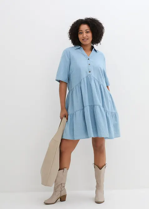 Robe en jean, bonprix