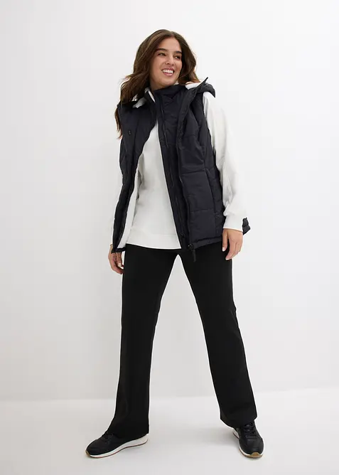 Doudoune sans manches doublée sherpa, bonprix