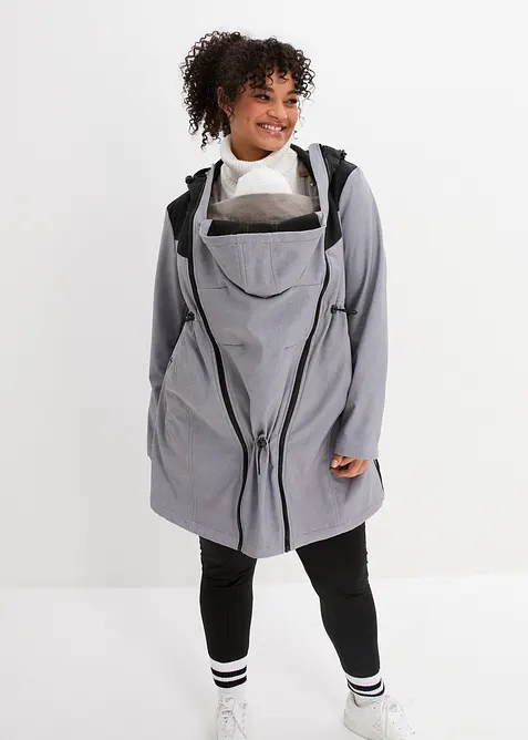 Veste softshell de grossesse et de portage, bonprix