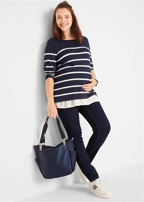 Pull de grossesse et d’allaitement en maille légère, bonprix