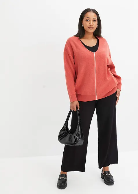 Gilet en maille oversize, bonprix