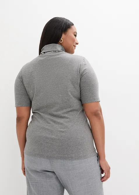 T-shirt à col roulé, bonprix