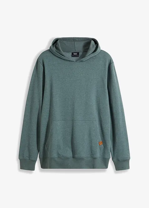 Sweat à capuche chiné, bonprix