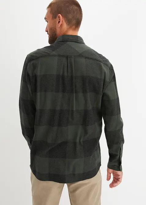 Chemise manches longues en douce flanelle, bonprix