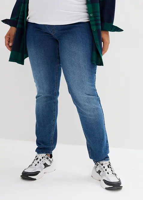 Lot de 2 jeggings de grossesse en coton majoritaire, Skinny, bonprix