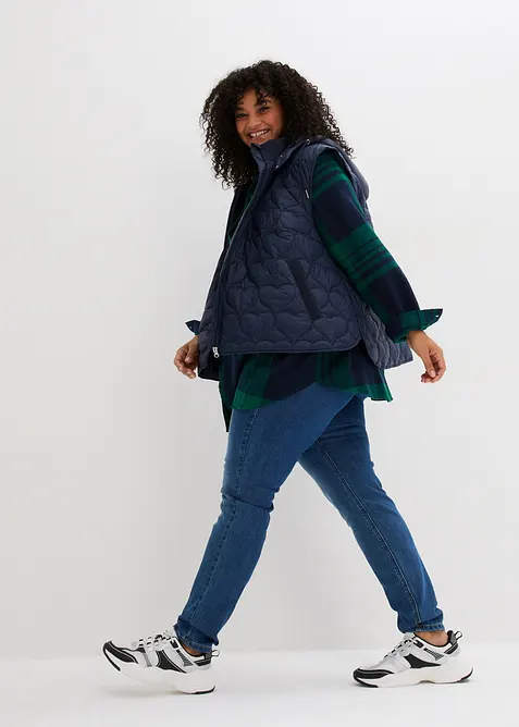 Lot de 2 jeggings de grossesse en coton majoritaire, Skinny, bonprix