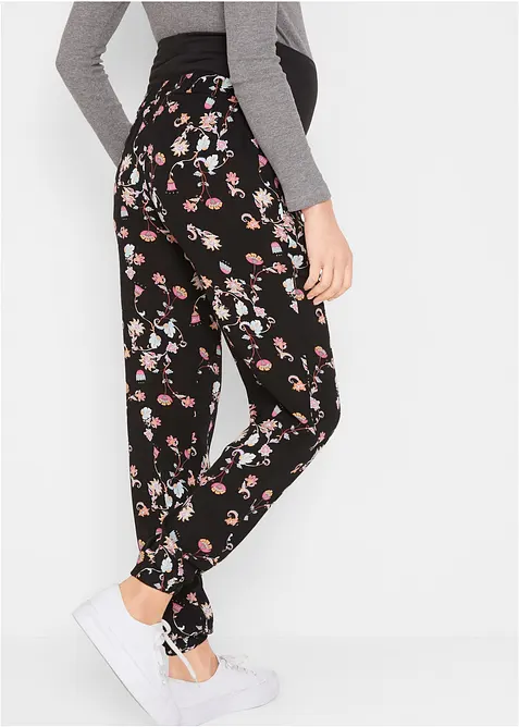 Pantalon de grossesse en viscose l&eacute;g&egrave;re, loose, bonprix