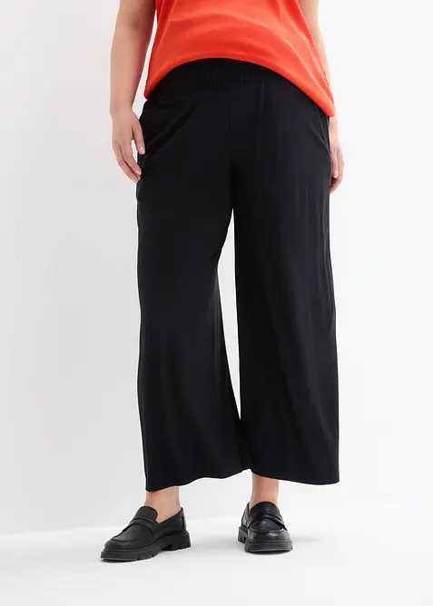 Jupe-culotte de grossesse ample en viscose douce, bonprix