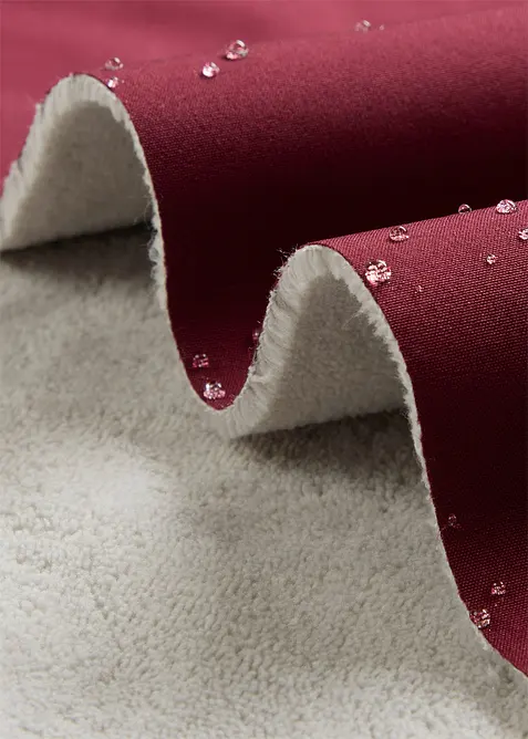 Parka déperlante en softshell avec doublure peluche, bonprix