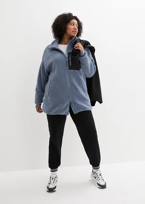 Veste en polaire peluche, bonprix