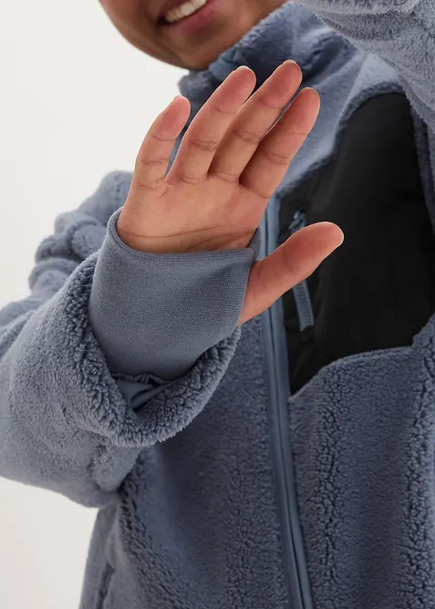 Veste en polaire peluche, bonprix