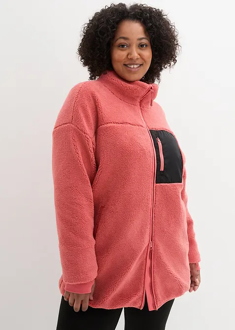 Veste en polaire peluche, bonprix