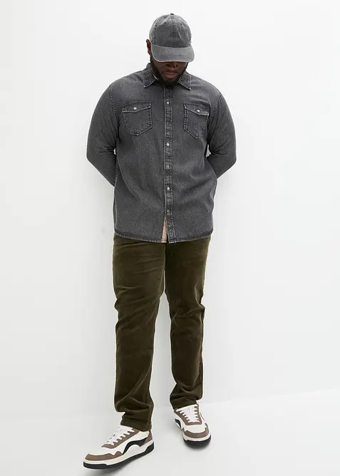 Chemise en jean 100% coton, bonprix