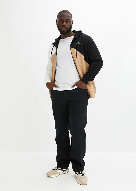 Pantalon droit et extensible, coupe classique, bonprix