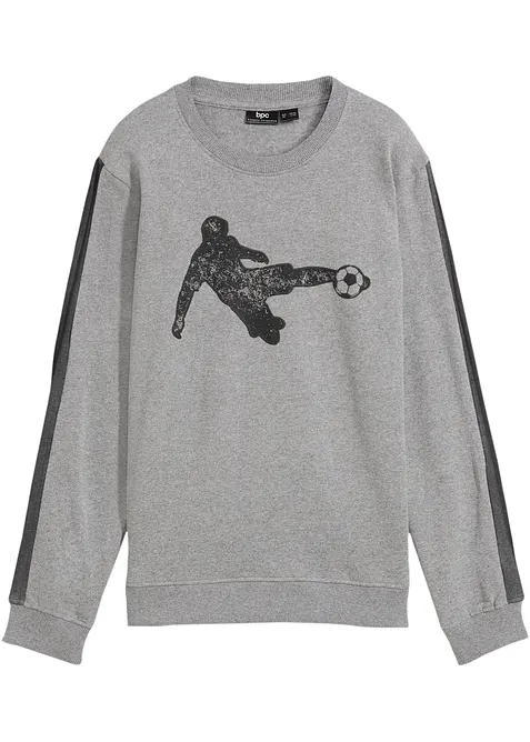 Sweat en doux coton mélangé, bonprix