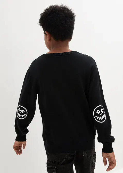 Pull en fine maille 100% coton, bonprix