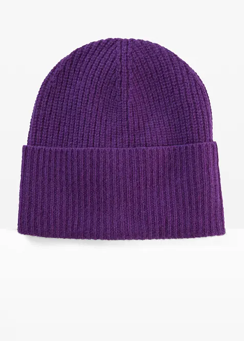 Bonnet en laine et cachemire Good Cashmere Standard®, bonprix