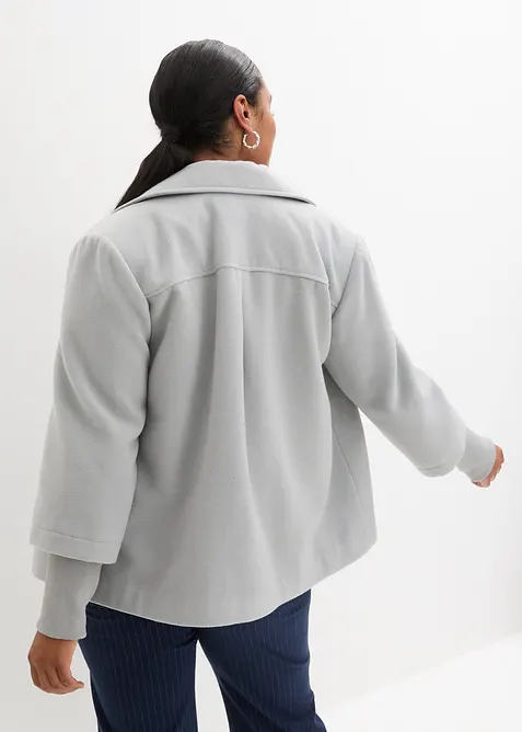 Caban avec manches en maille, bonprix