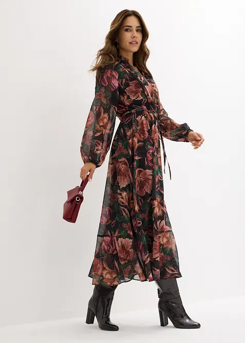 Robe en mousseline, bonprix