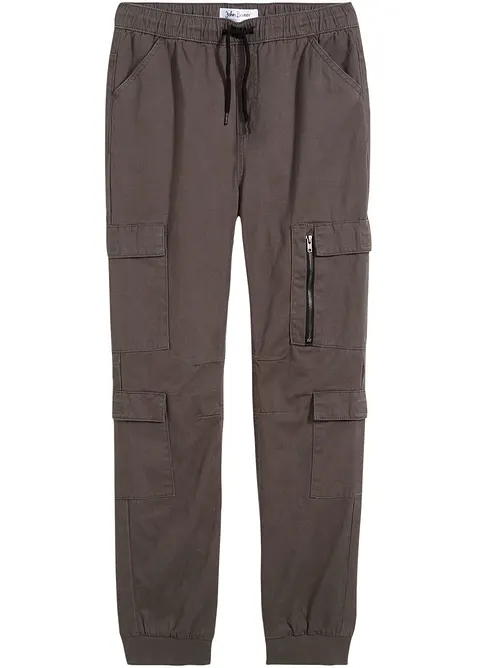 Pantalon cargo Regular 100% coton, bonprix