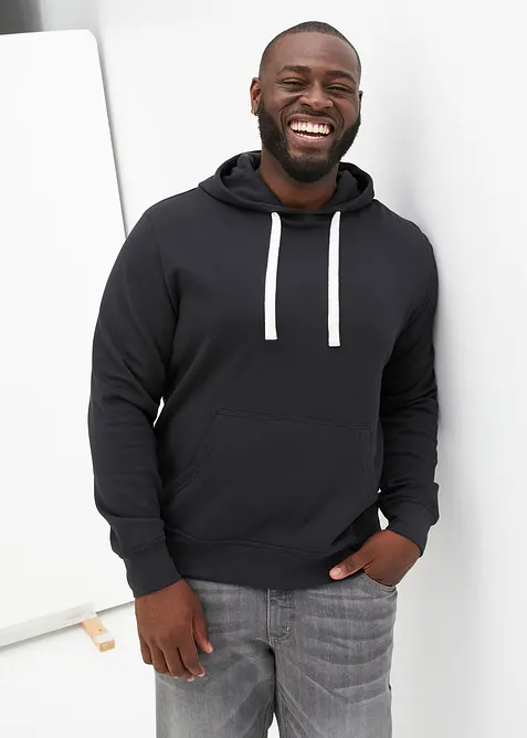 Sweat à capuche 100% coton, bonprix