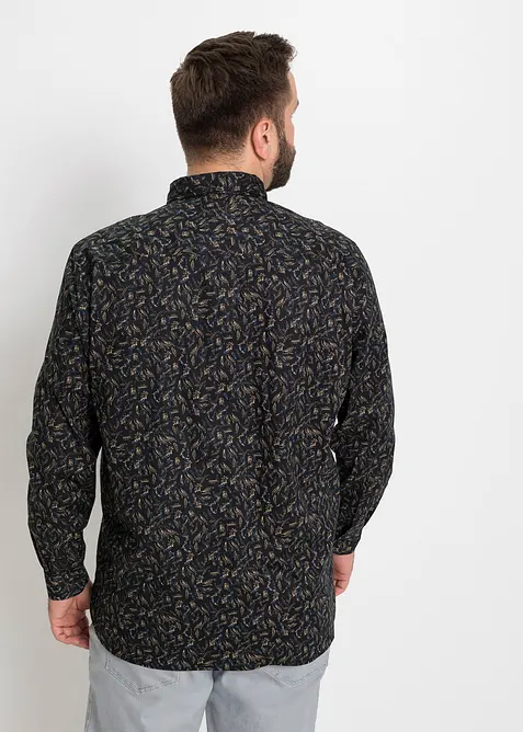 Chemise manches longues 100% coton, bonprix