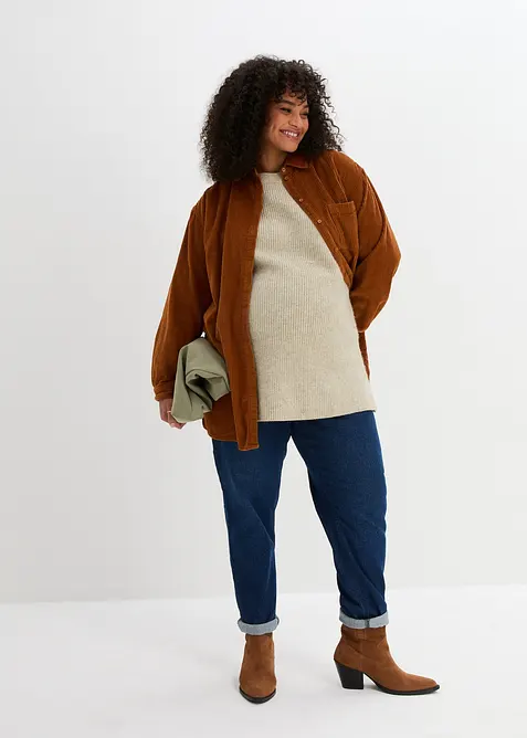 Pull de grossesse et d'allaitement en maille chaude, bonprix