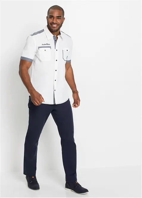 Chemise manches courtes 100% coton, bonprix