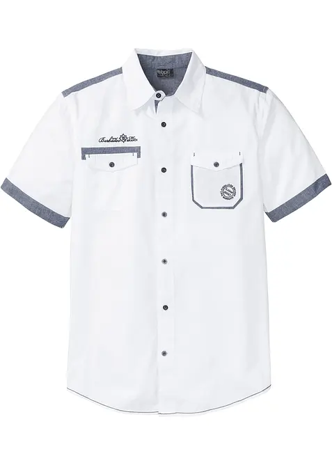 Chemise manches courtes 100% coton, bonprix