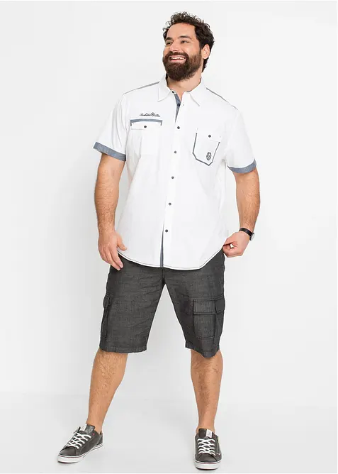 Chemise manches courtes 100% coton, bonprix