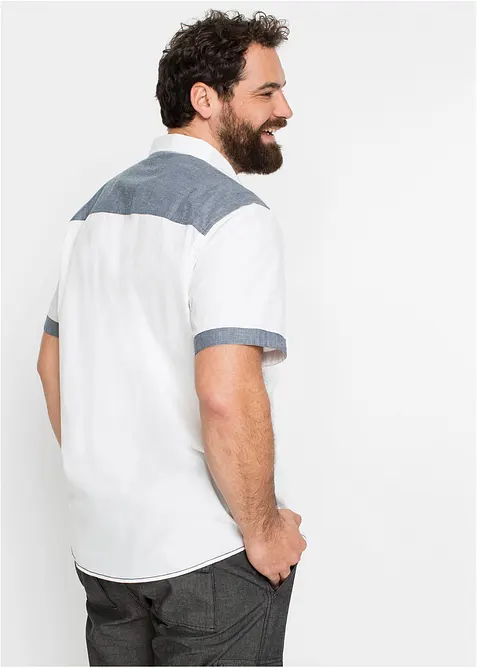 Chemise manches courtes 100% coton, bonprix