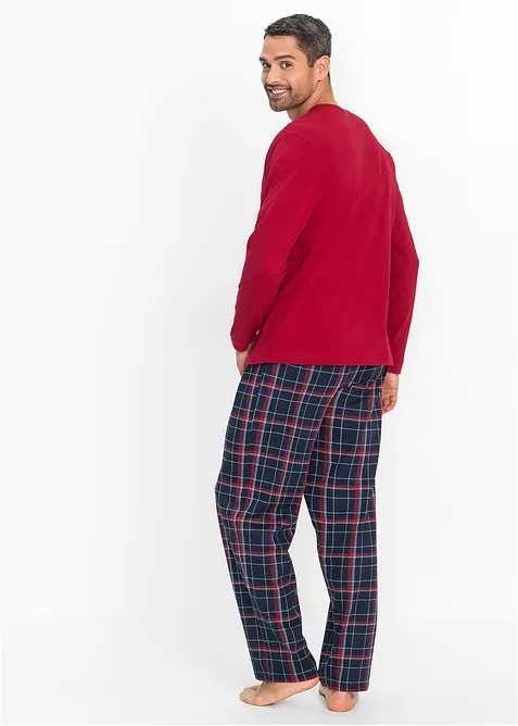 Pyjama 100% coton à manches longues, bonprix