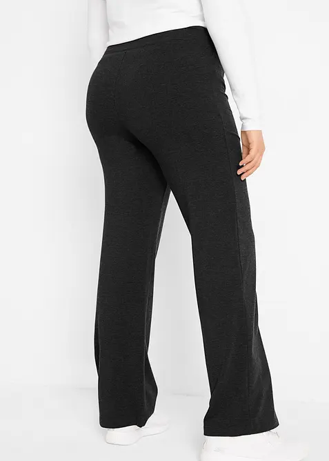 Lot de 2 pantalons de sport, bootcut, bonprix