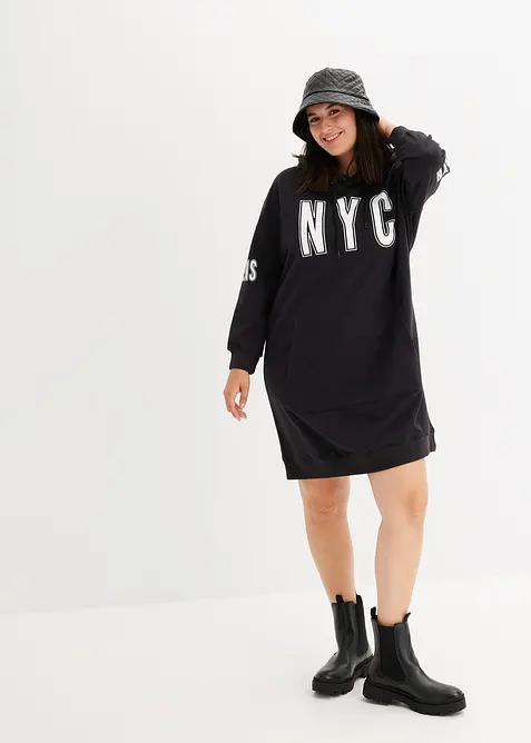 Robe en molleton 100% coton, bonprix