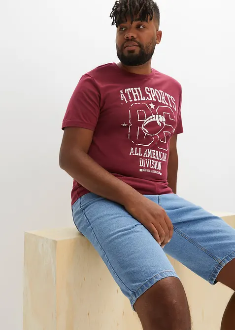 Lot de 2 T-shirts regular, bonprix